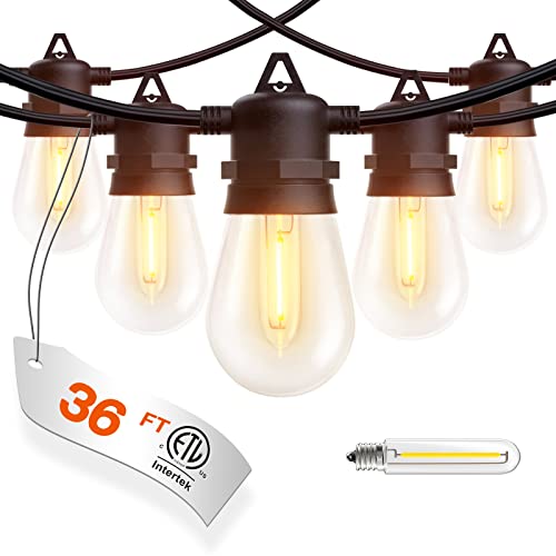 addlon LED Outdoor String Lights Patio Lights Addlon