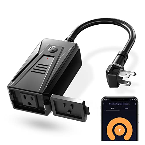 addlon Outdoor Smart Plug Dimmer Switch for Dimmable Lights, String Li Addlon