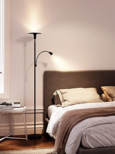 addlon Floor Lamp with Remote Control, Standing lamp with