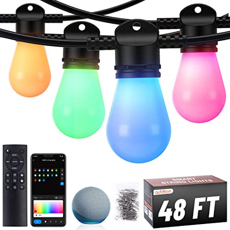 TENT STRING LIGHTS Camping Light with Remote Control 17 Colors