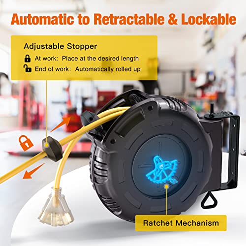 Retractable Extension Cord Reel – Addlon